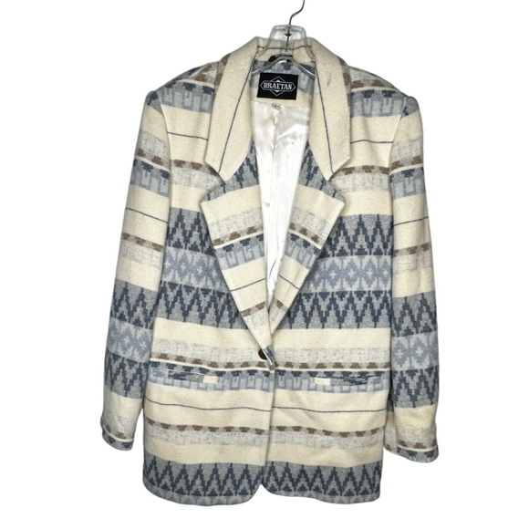 Vintage Braetan Wool Blend Blazer - Picture 2 of 6
